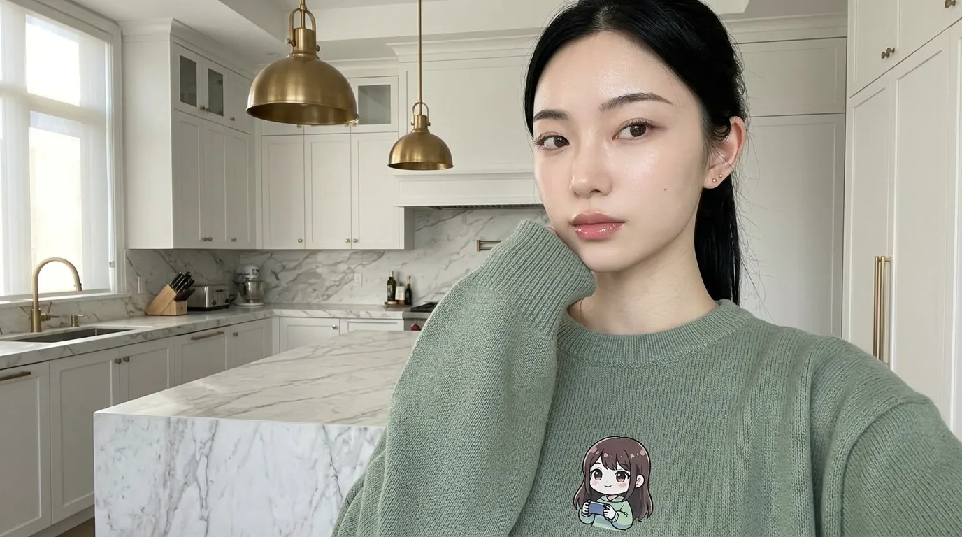 Cathy in kitchen